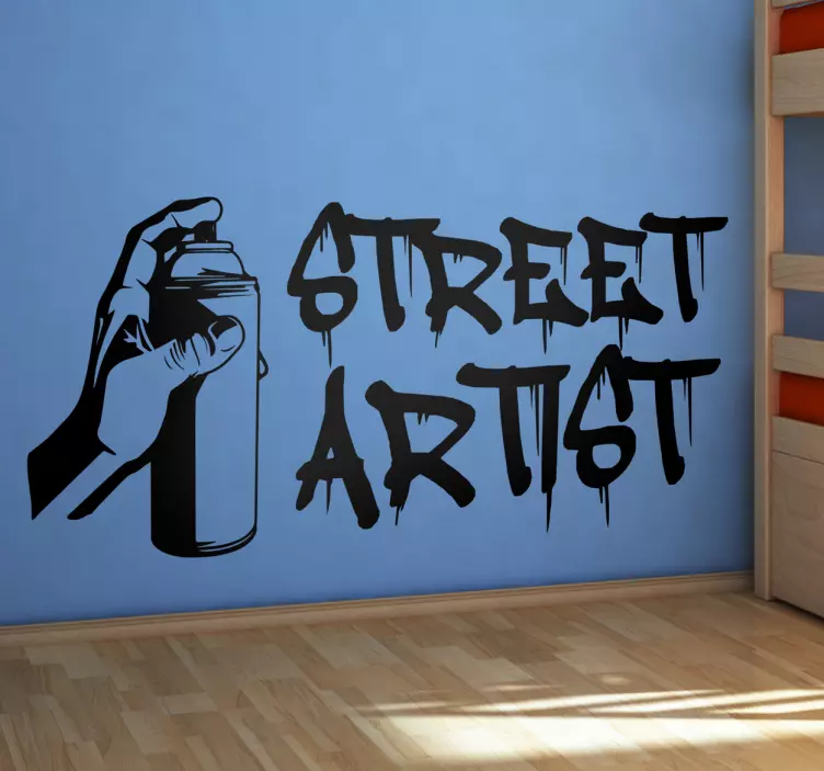 Vinil decorativo street artist - TenStickers