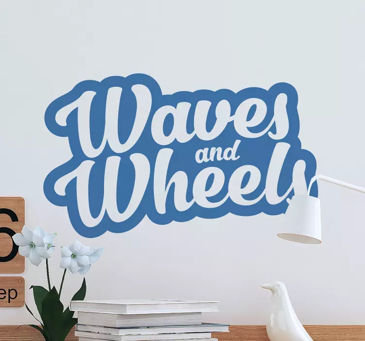 Vinil decorativo surf - TenStickers