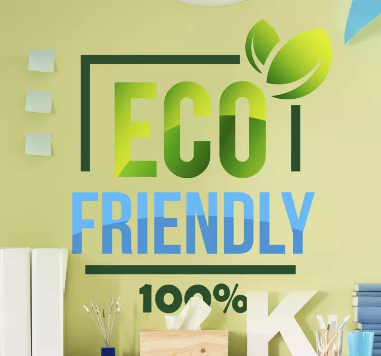 Autocolantes ícones 100% ecológico - TenStickers