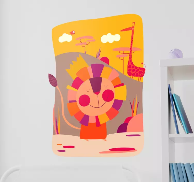 Vinil decorativo infantil Rei Leão - TenStickers