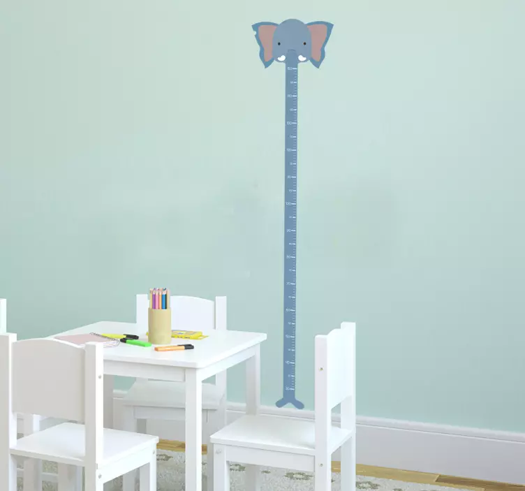 Vinil medidor de crescimento infantil - TenStickers