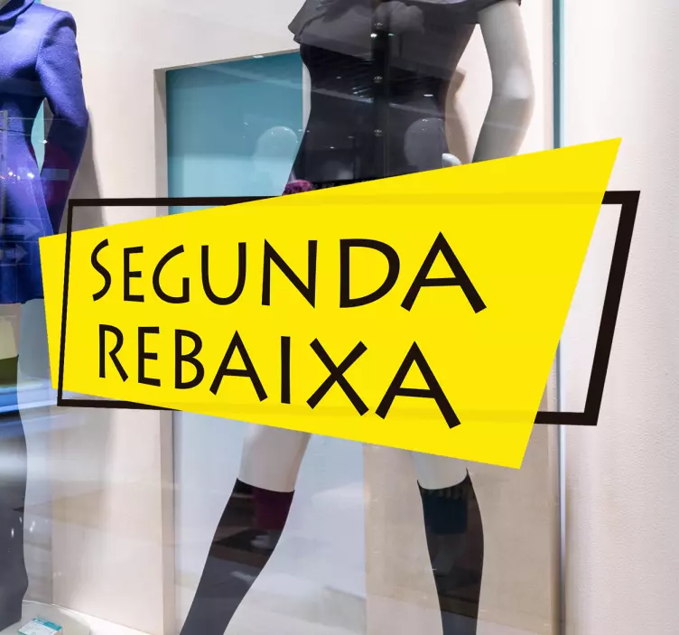Vinil Montras Segunda Rebaixa promoções - TenStickers