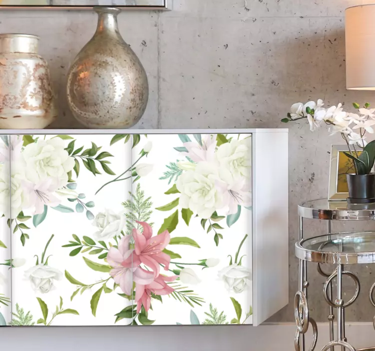 Autocolantes para móveis Jardim realista minimalista - TenStickers