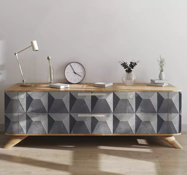 Autocolantes para móveis Textura "béton brut" - TenStickers