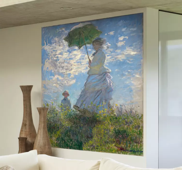 Vinil parede Claude Monet - TenStickers