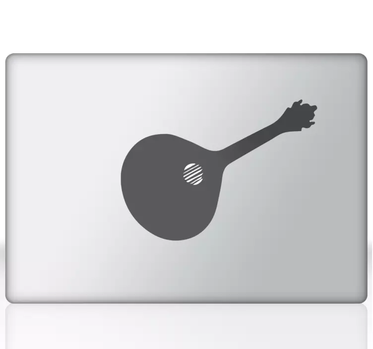 Vinil portátil guitarra fado - TenStickers