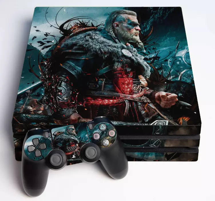 Autocolante Skin para ps4 Assassin's creed - TenStickers