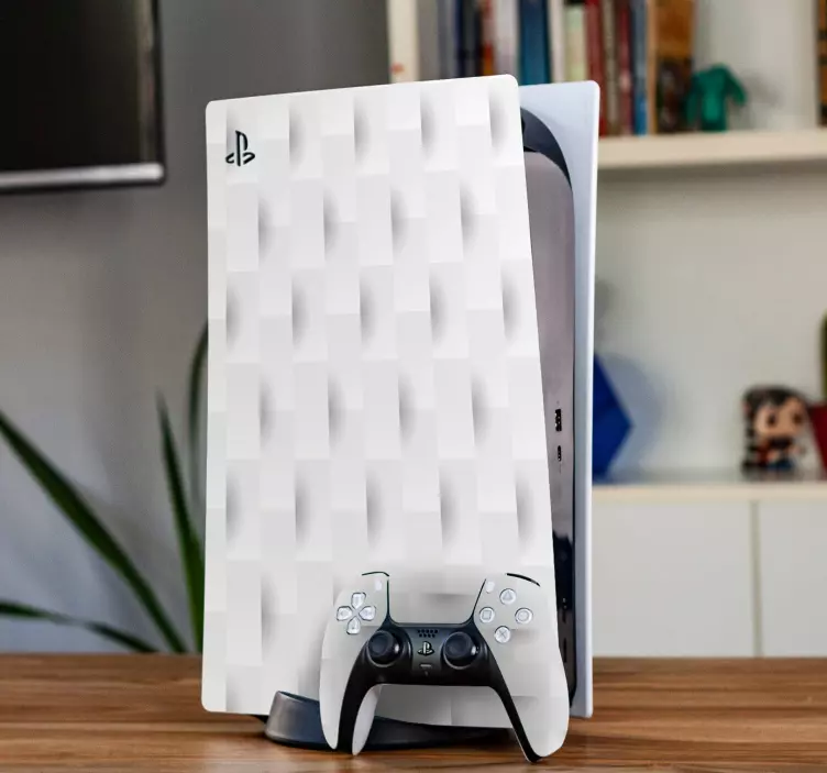 Autocolante Skin para PS5 Fundo clássico de papel abstrato - TenStickers