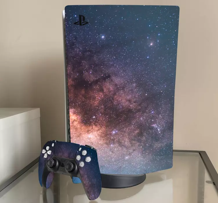 Autocolante Skin para ps5 Galáxia - TenStickers