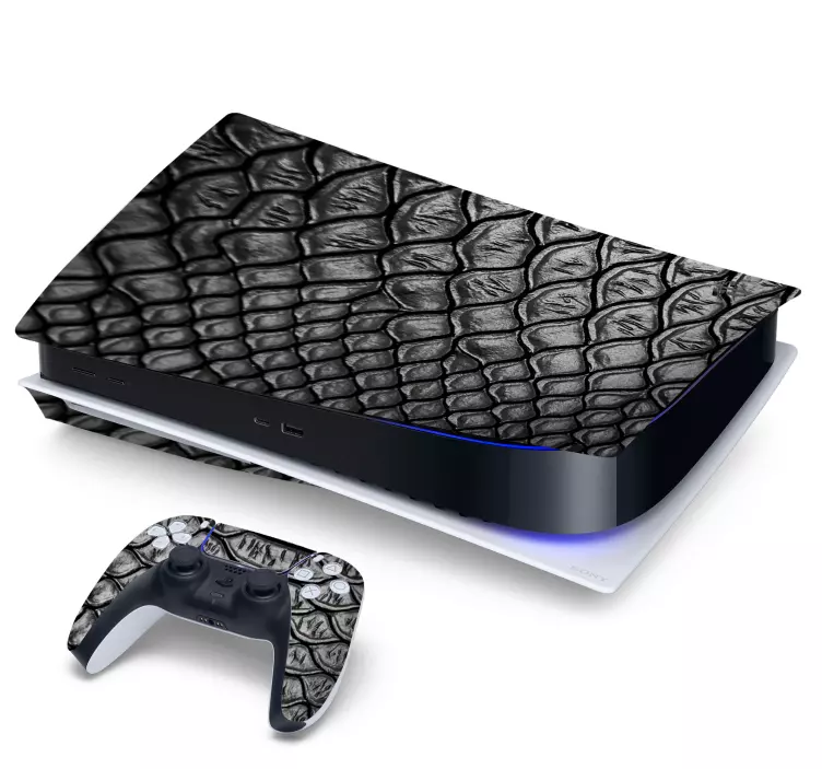 Autocolante Skin para PS5 Pele de aligator ps5 - TenStickers