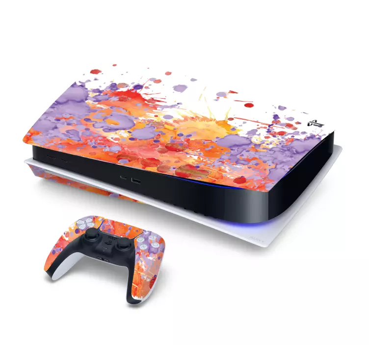 Autocolante Skin para ps5 Pintar - TenStickers