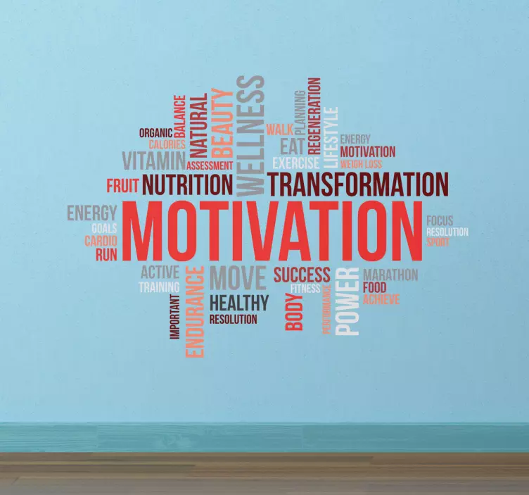 Vinilo decorativo conceptos motivacion  gimnasio - TenStickers