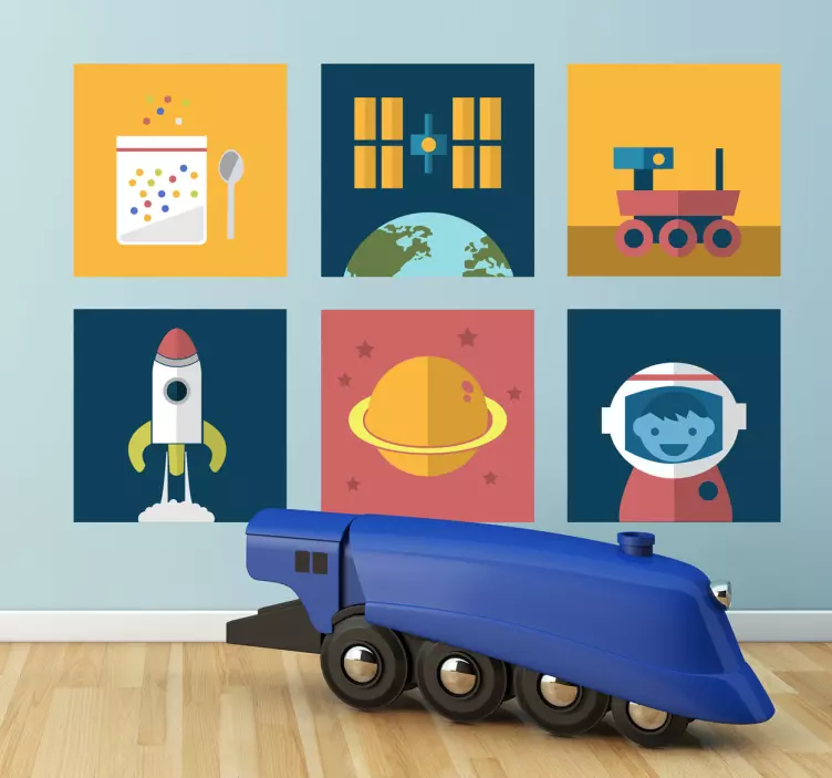 Vinilo Decorativo Infantil No Espaço - TenStickers