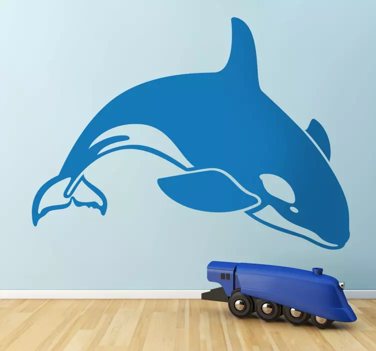 Autocolantes decorativos de animais Orca - TenStickers