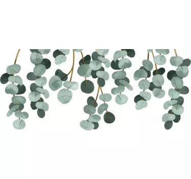Autocolante quarto de dormir plantas penduradas - TenStickers