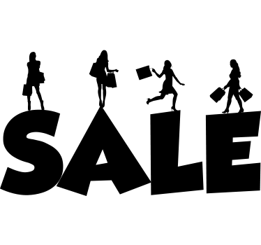 Autocolante de promoção placa de venda comercial - TenStickers