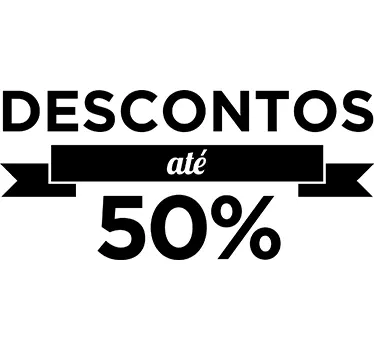 Adesivo personalizados de descontos - TenStickers