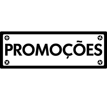 Autocolante promoções loja - TenStickers