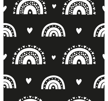 Autocolante animal arco-íris boho - TenStickers
