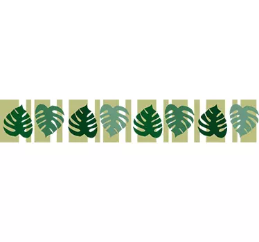 Autocolante decorativo folhas - TenStickers