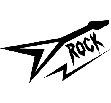 Vinil autocolante decorativo Rock - TenStickers