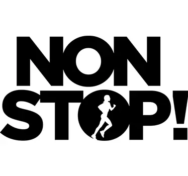 Vinil parede motivacional desporto - TenStickers