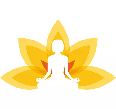 Vinil decorativo yoga - TenStickers