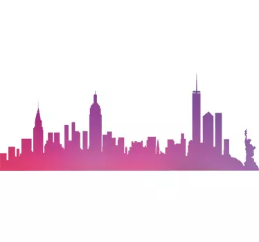 Sticker para portatil New York - TenStickers