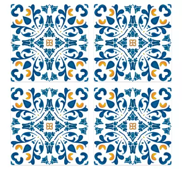 Vinil decorativo azulejo tipico português - TenStickers