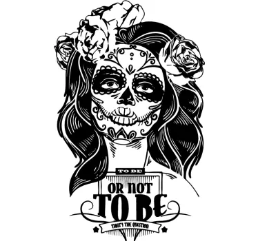 Vinil juvenil To be or not to be - TenStickers