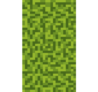 Autocolante para móveis design de jogo quadrado verde - TenStickers