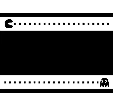 Autocolante decorativo duche pacman - TenStickers