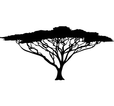 Vinil autocolante arvore de africa - TenStickers