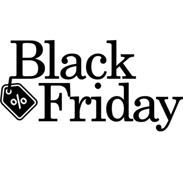 Autocolantes decorativos Promoções Promo Black Friday - TenStickers