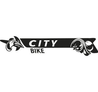 Autocolante animal coleção de bicicletas urbanas - TenStickers