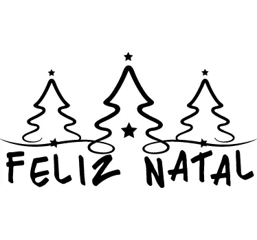 Decoração de montras de Natal - TenStickers