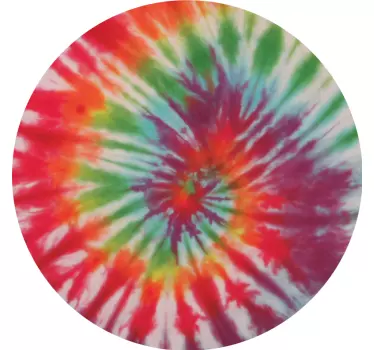 Vinil decorativo círculos Tie Dye - TenStickers