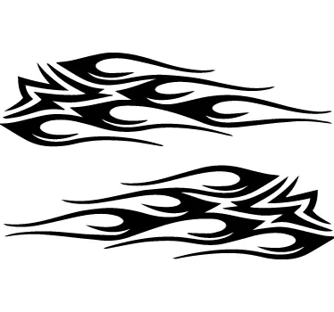 Adesivo para mota tribal - TenStickers