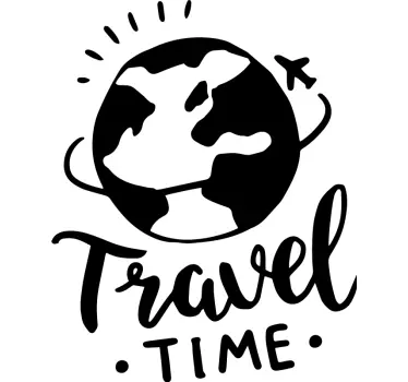 Autocolantes sala de reuniões Viagem à volta do mundo - TenStickers