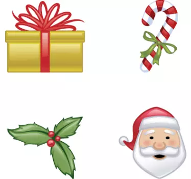 Autocolantes festividades de natal - TenStickers