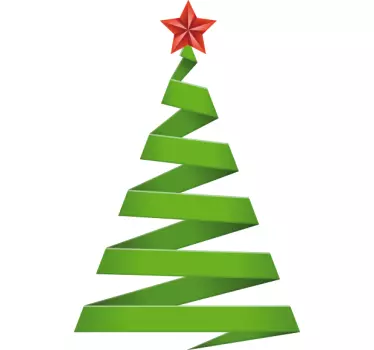Vinil decorativo árvore de natal - TenStickers