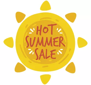Vinil para montras hot summer sale - TenStickers