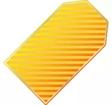 Vinil para vitrines amarelo personalizável - TenStickers