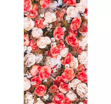 Autocolante para lava louça estilo Floral - TenStickers