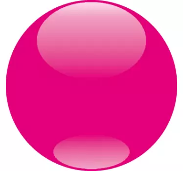 Autocolante para montras círculo rosa promoção - TenStickers