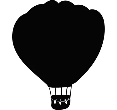 Autocolantes decorativos Ardósia balão de ar quente - TenStickers
