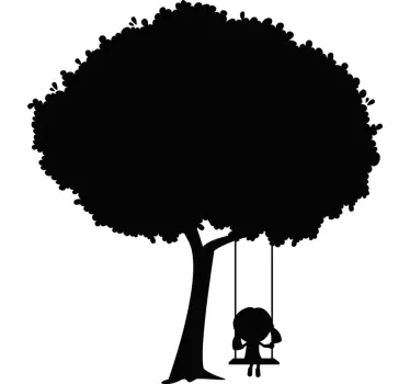 Autocolante quadros em vinil arvore infantil - TenStickers