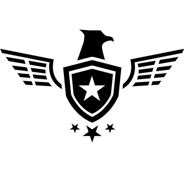 Autocolantes de política e religião estrela militar - TenStickers