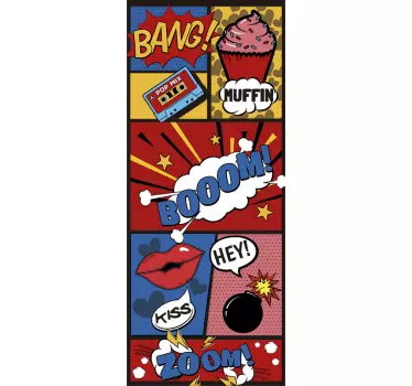 Autocolantes originais pop art - TenStickers