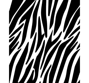 Peliculas de vinil Autocolantes padrão zebra - TenStickers